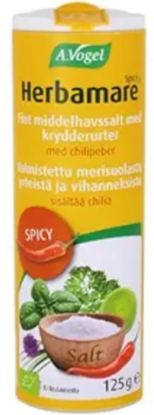 Fint Middelhavssalt M/Chilipepper 125g
