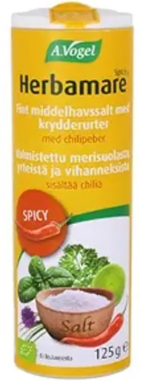 Fint Middelhavssalt M/Chilipepper 125g