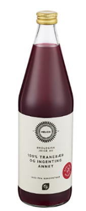 Økologisk Tranebær Juice 750ml