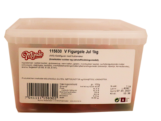 Figurgele Jul 1kg