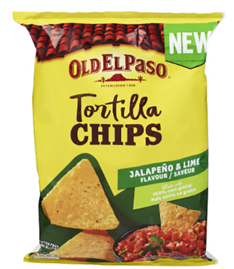 OLP Tortilla Chips Jalapeno/Lime 170g
