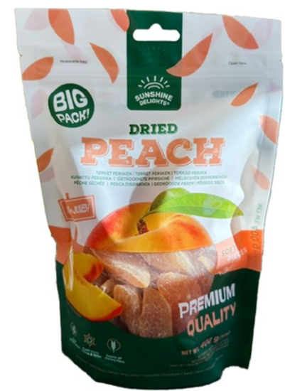 Dried Peach Premium 400g